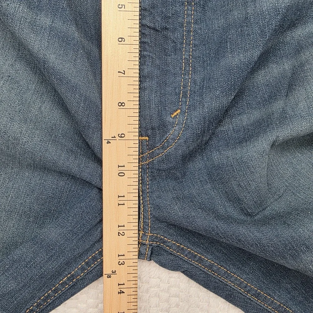 Levis 541 Jeans Mens 40x30 Athletic Fit High Rise Stretch Medium Wash Blue Denim